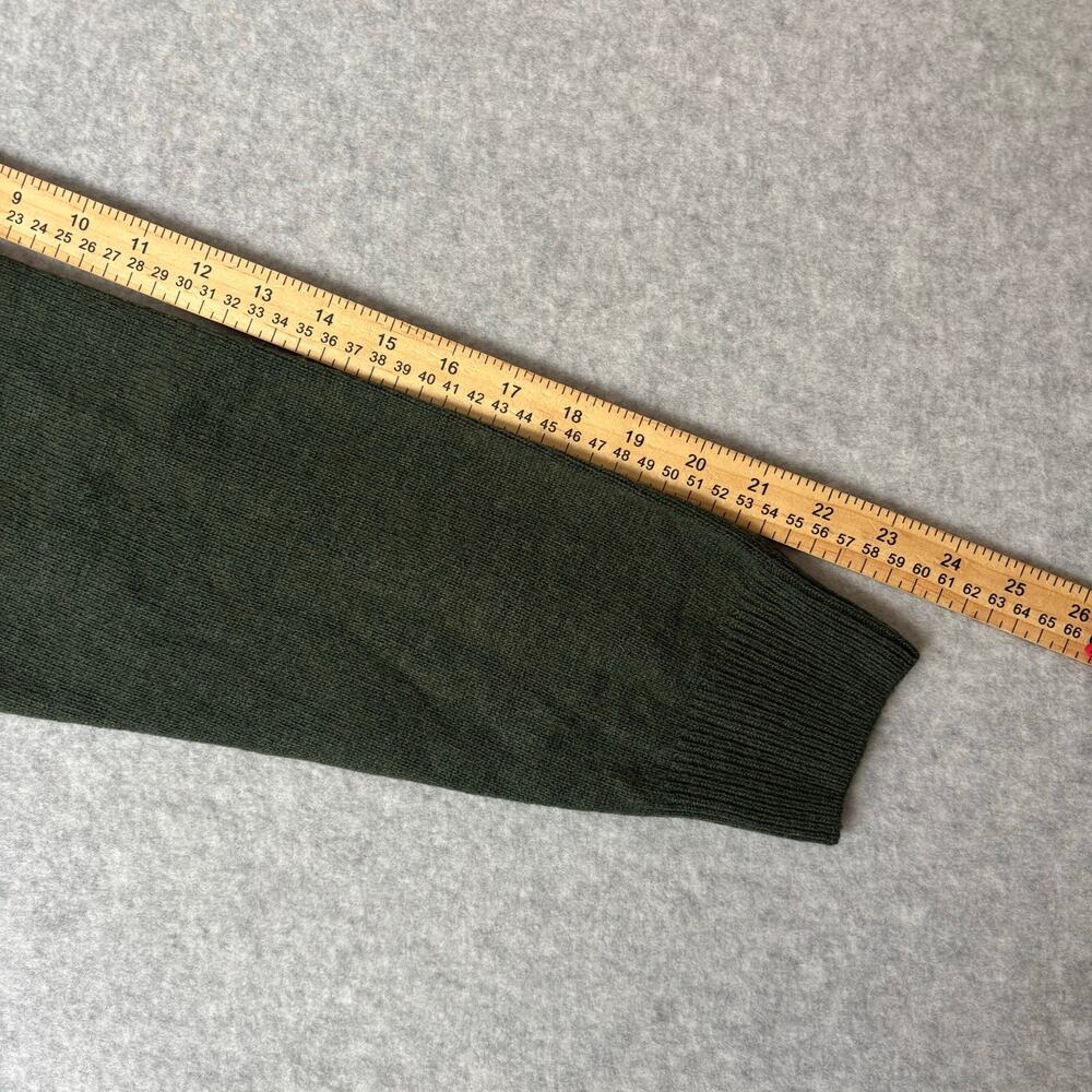 Lorenzo Magni Made In Italy Men's Green Wool Blend Sweater Pullover - Size XL - Picture 6 of 6